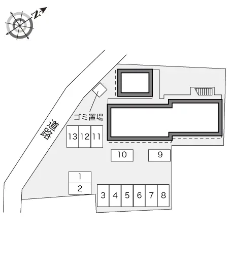 ★手数料０円★さいたま市南区円正寺 月極駐車場